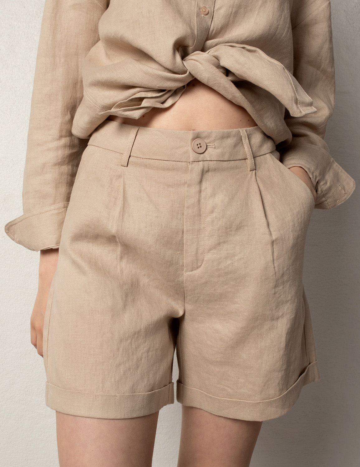 DANA SHORTS BEIGE