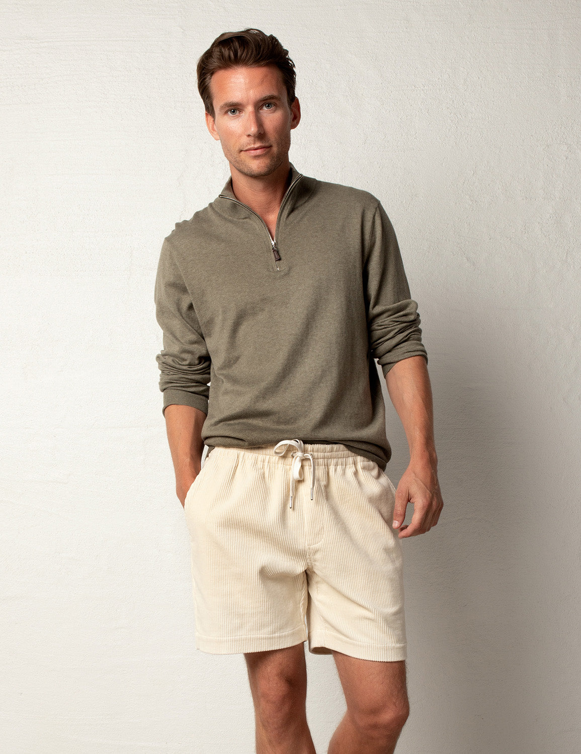 DAVID SHORTS MARSHMALLOW