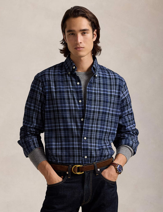 Long Sleeve - Sport Shirt Blue Multi