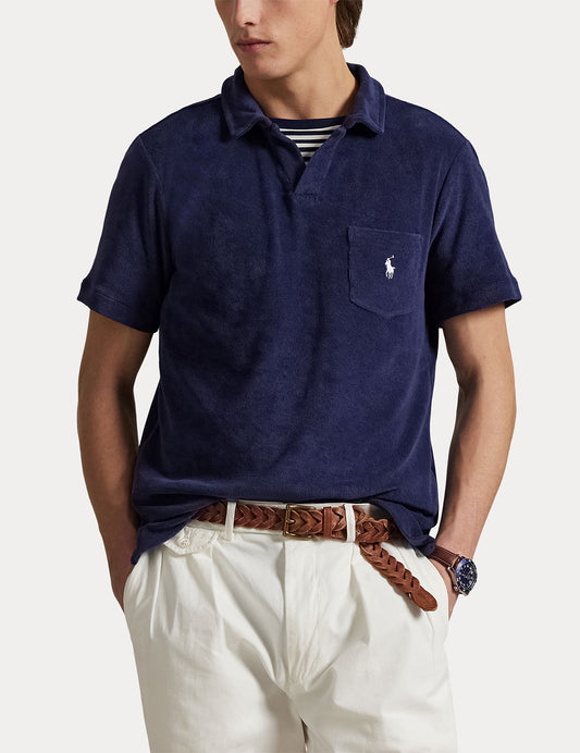 Terry Polo Shirt Newport Navy