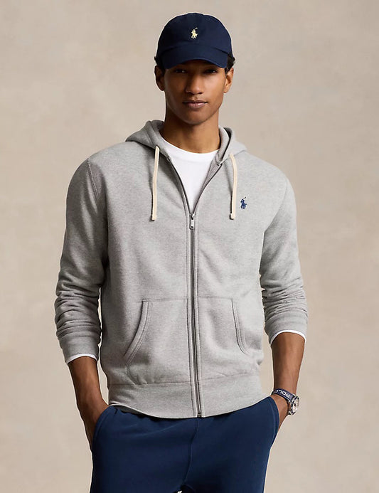 The RL Fleece Hoodie Andover Heather
