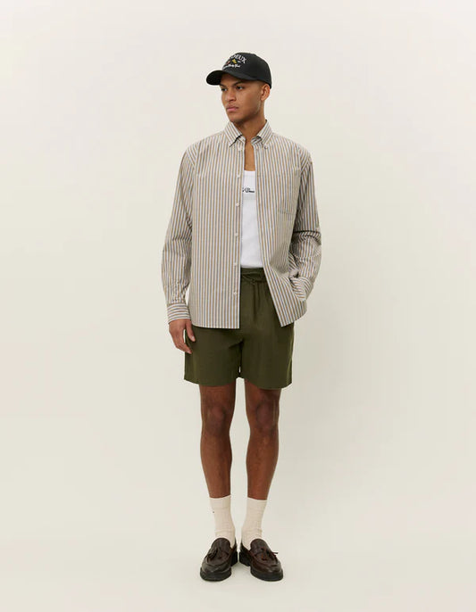 KENT STRIPE POPLIN SHIRT