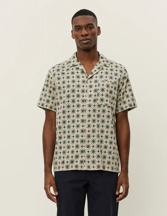 LUKAS AOP TAPESTRY SS SHIRT