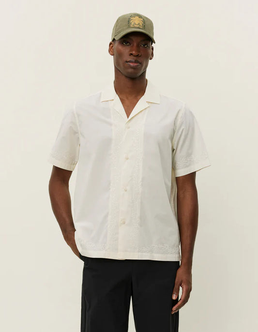 LESLEY EMBROIDERY SS SHIRT