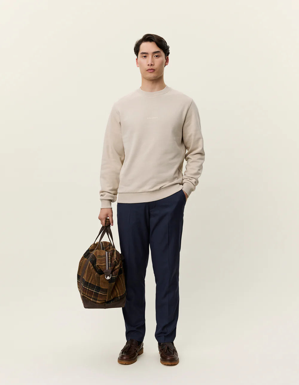 ANDREW SWEATSHIRT LIGHT SAND