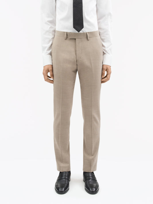 TENUTA STRAIGHT FIT TROUSERS LIGHT IVORY