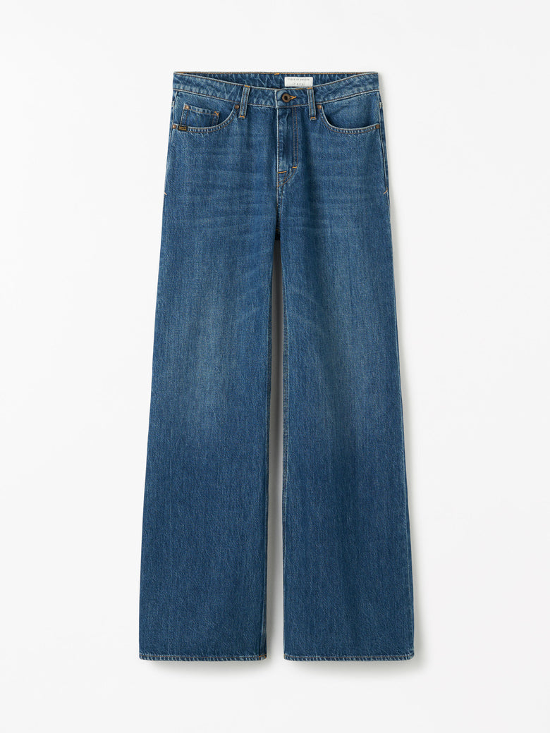 KINNE REALXED FIT JEANS ROYAL BLUE