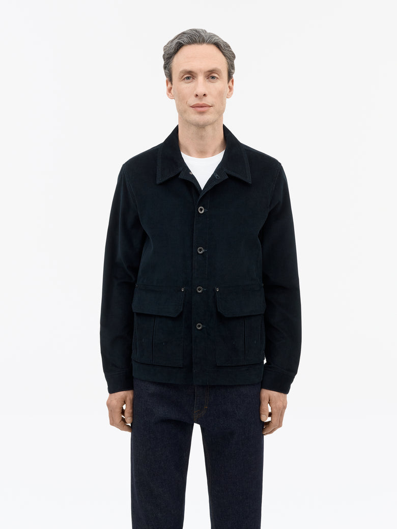 SLICE BLUE CORDUROY JACKET