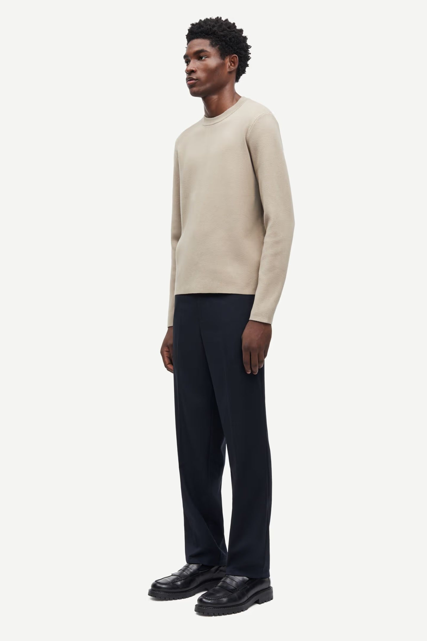 GUNAN CREW NECK 10490 PURE CASHMERE