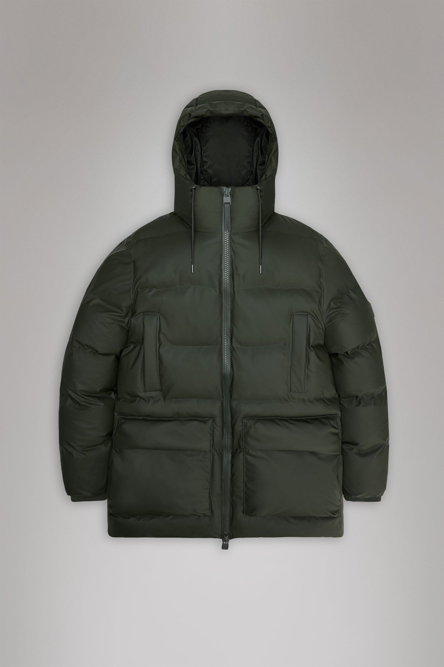 ALTA LONG PUFFER CARGO JACKET W3T4 GREEN