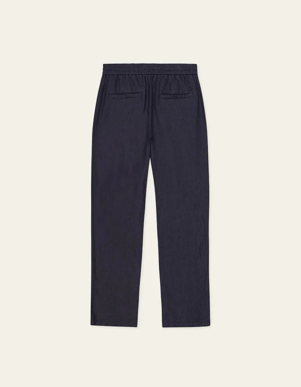 PATRICK LINEN PANTS DARK NAVY