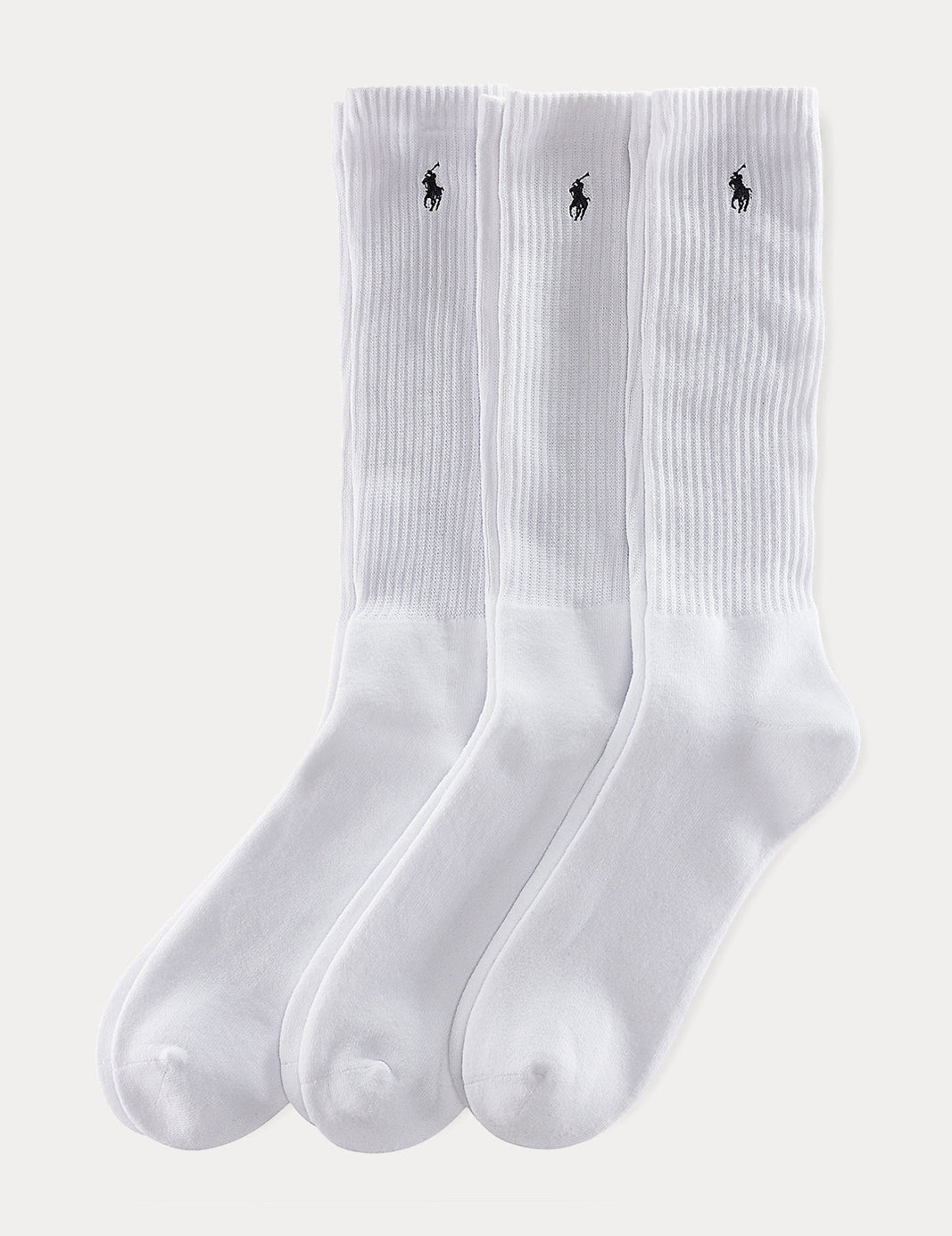 Crew Socks 3-Pack White