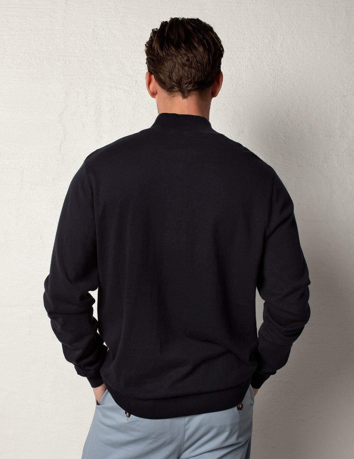 GARDA ZIP NECK NIGHT SKY