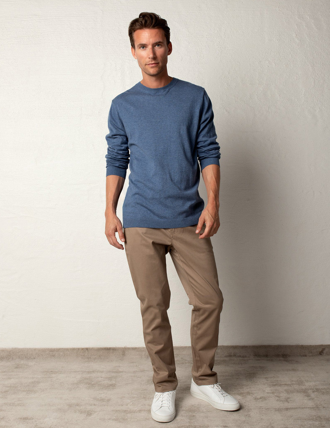 MILANO CREWNECK CORONET BLUE