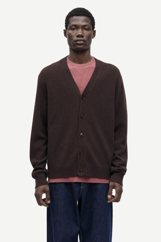 SAPATRIK CARDIGAN 132 BLACK COFFEE