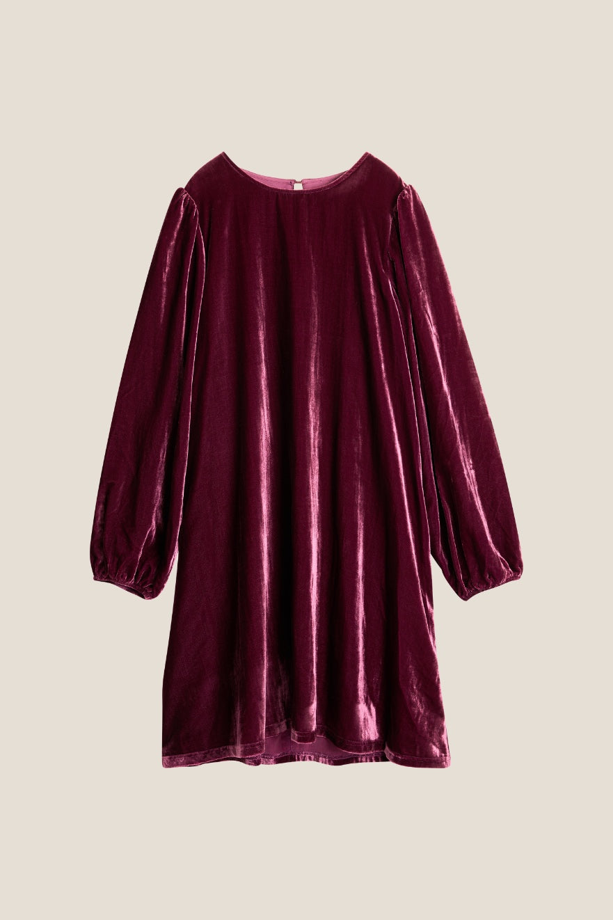 LUNA VELVET DRESS PORT