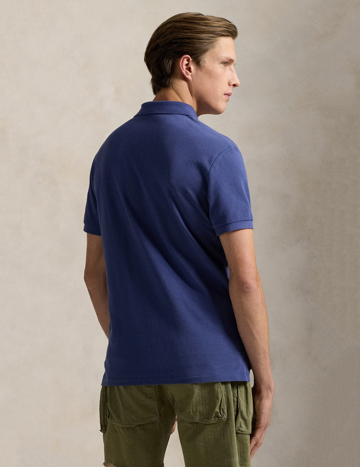 Short Sleeve Knit Light Navy