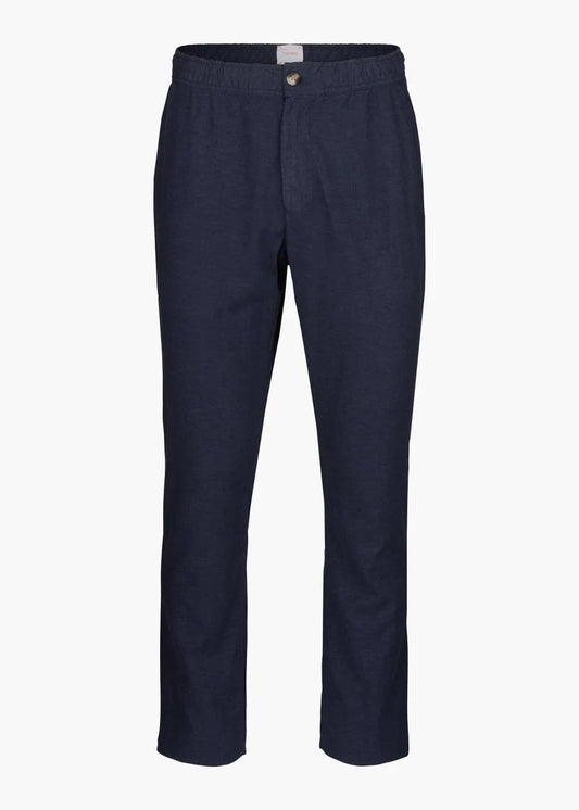 THEROS LINEN PANT NAVY