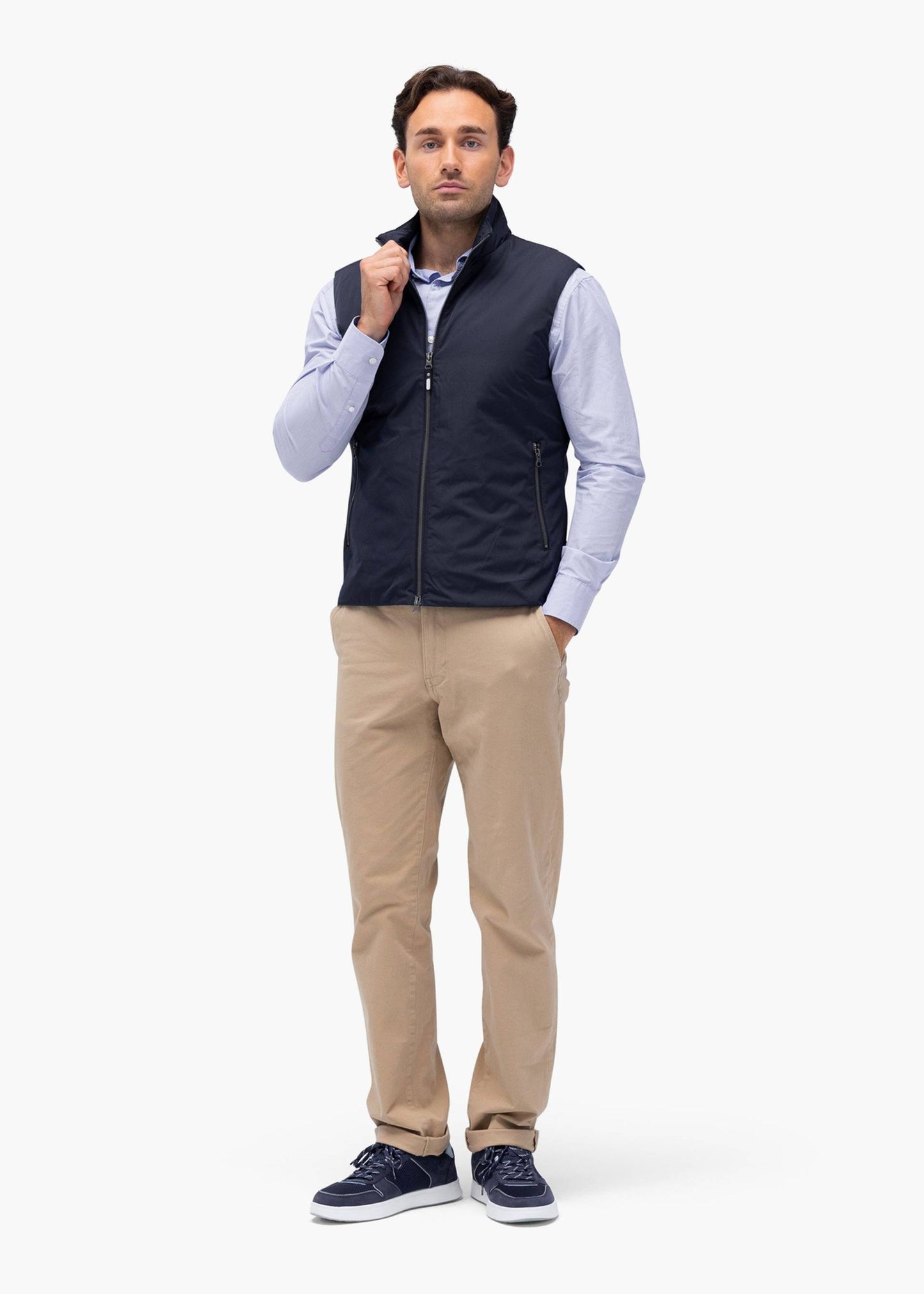 THE LIGHT VEST NAVY