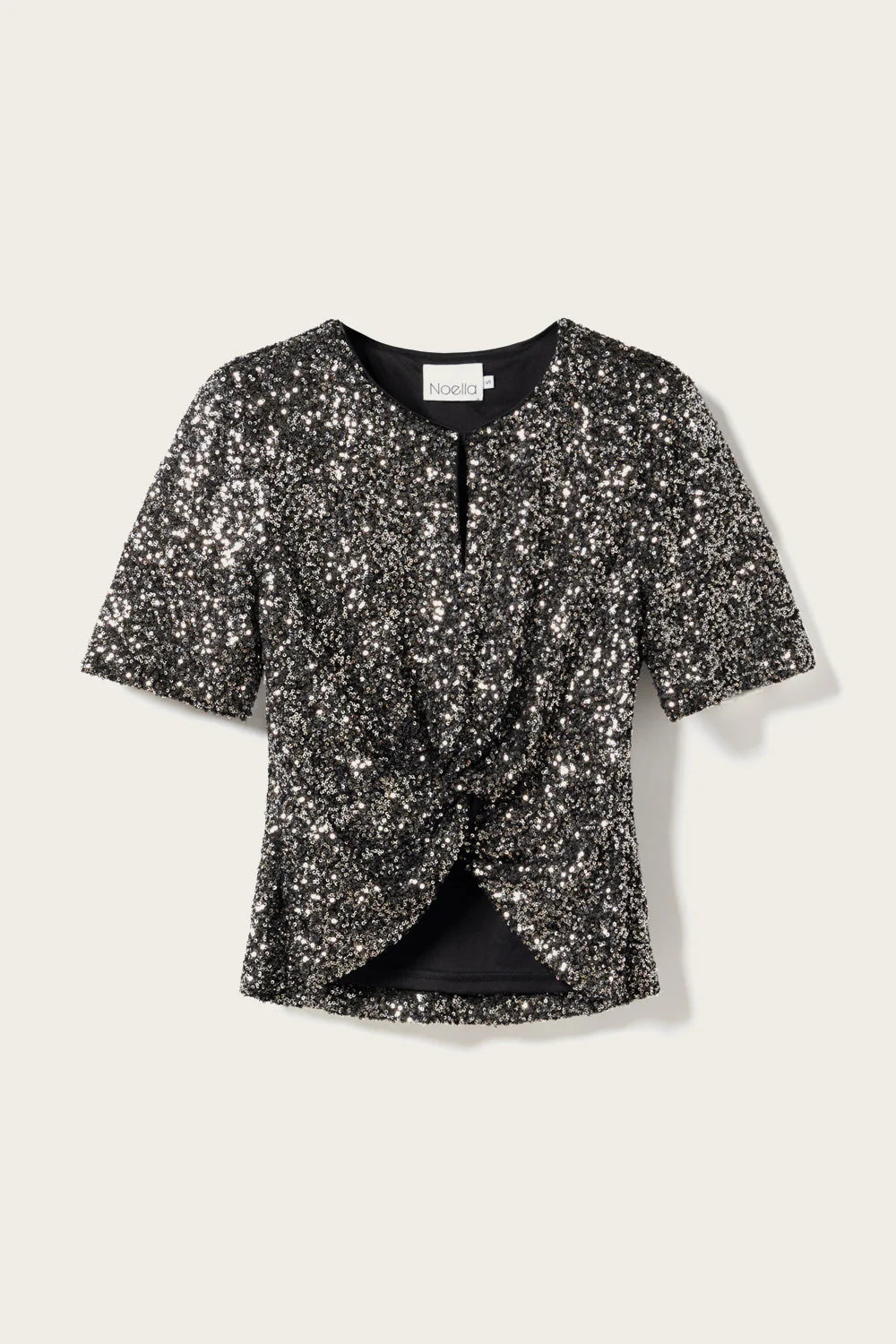 LEMON BLOUSE BLACK SILVER
