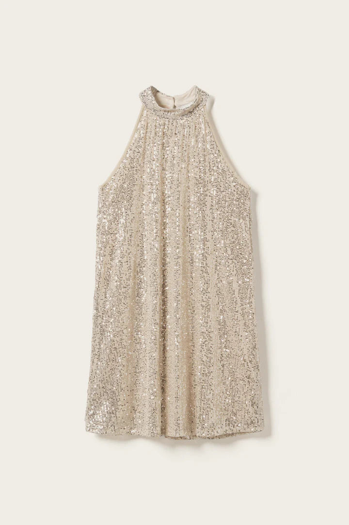LUVENA DRESS SILVER
