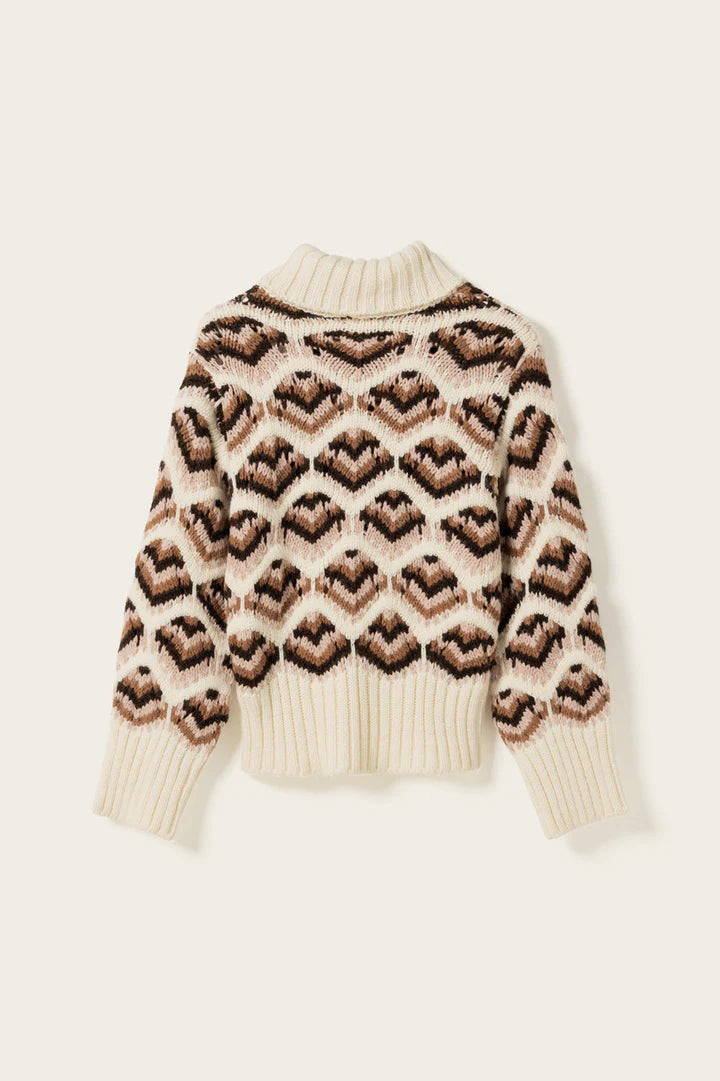 LATA KNIT IVORY MULTI