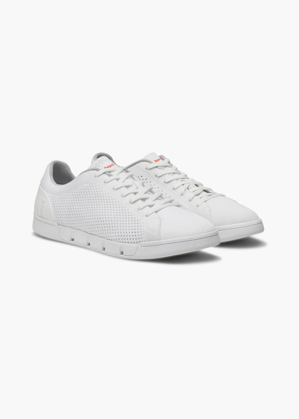 BREEZE TENNIS KNIT SKO HVIT