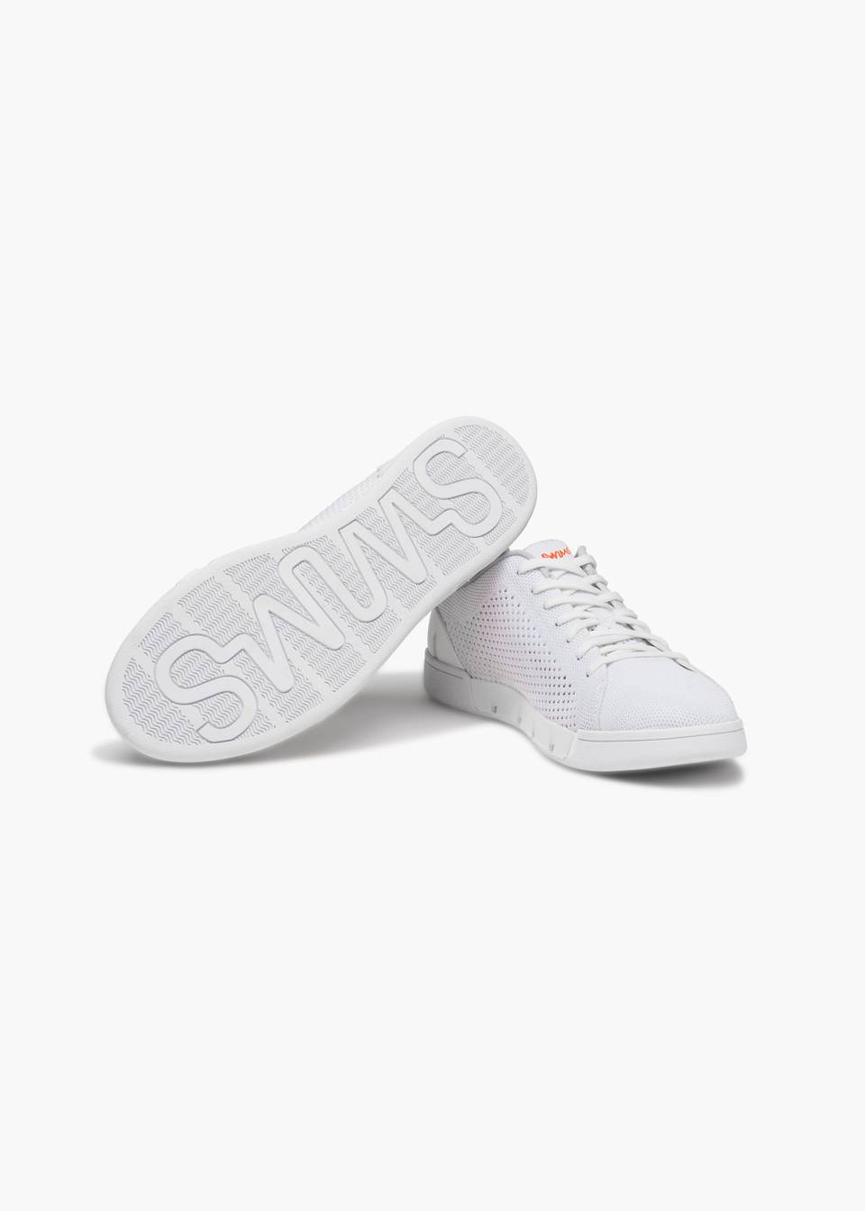 BREEZE TENNIS KNIT SKO HVIT