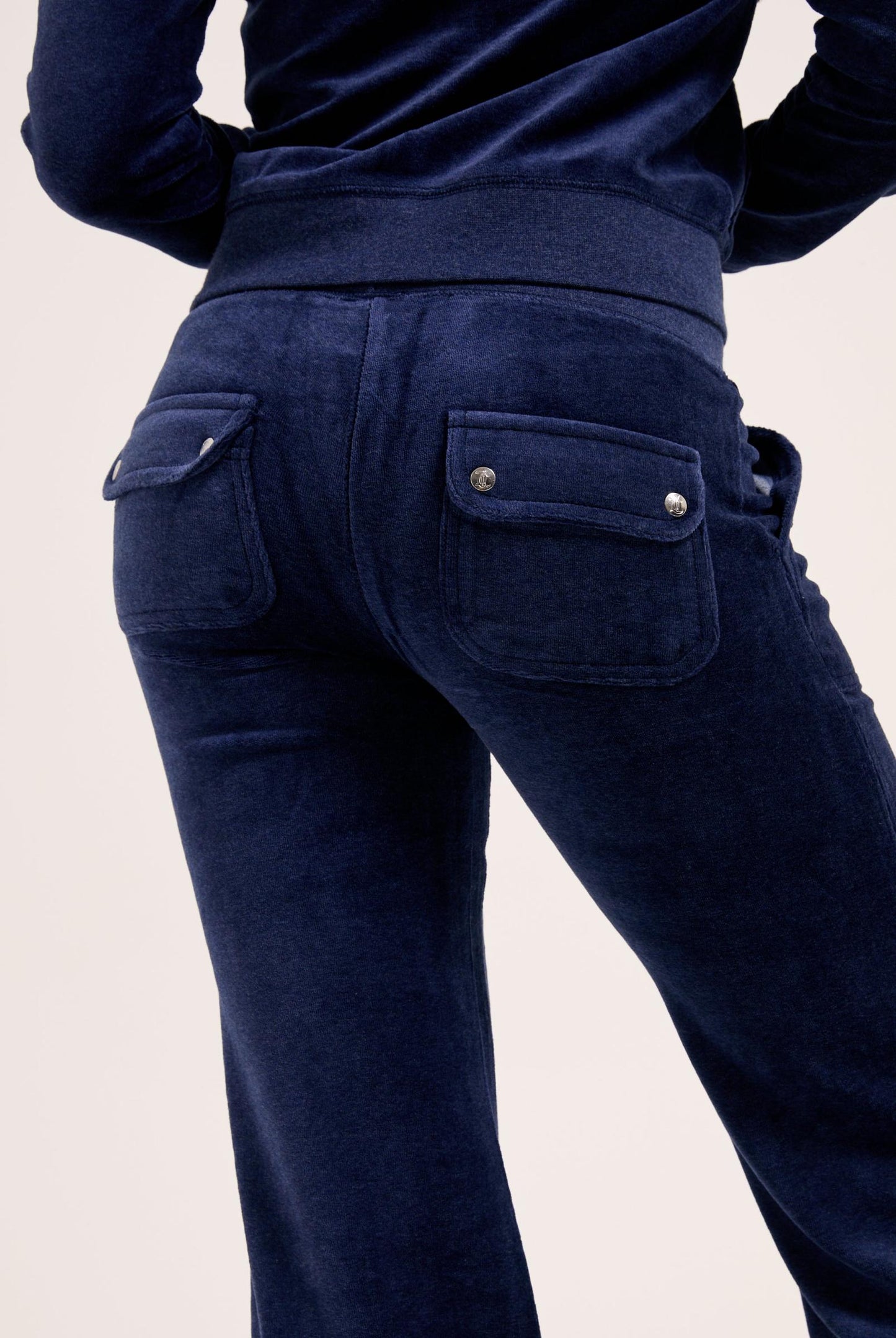 LAYLA LOW RISE POCKET DARK BLUE MARL