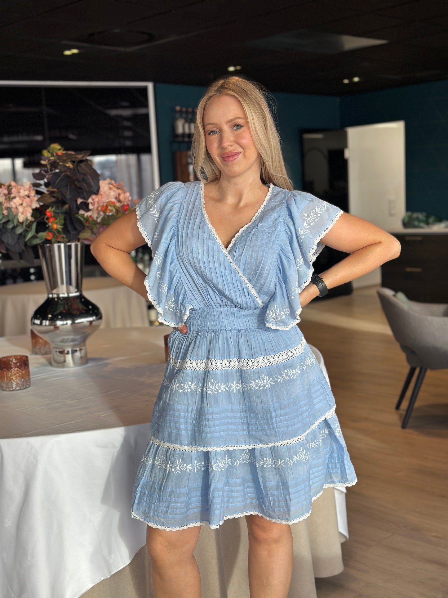 ROXY DRESS BLUE