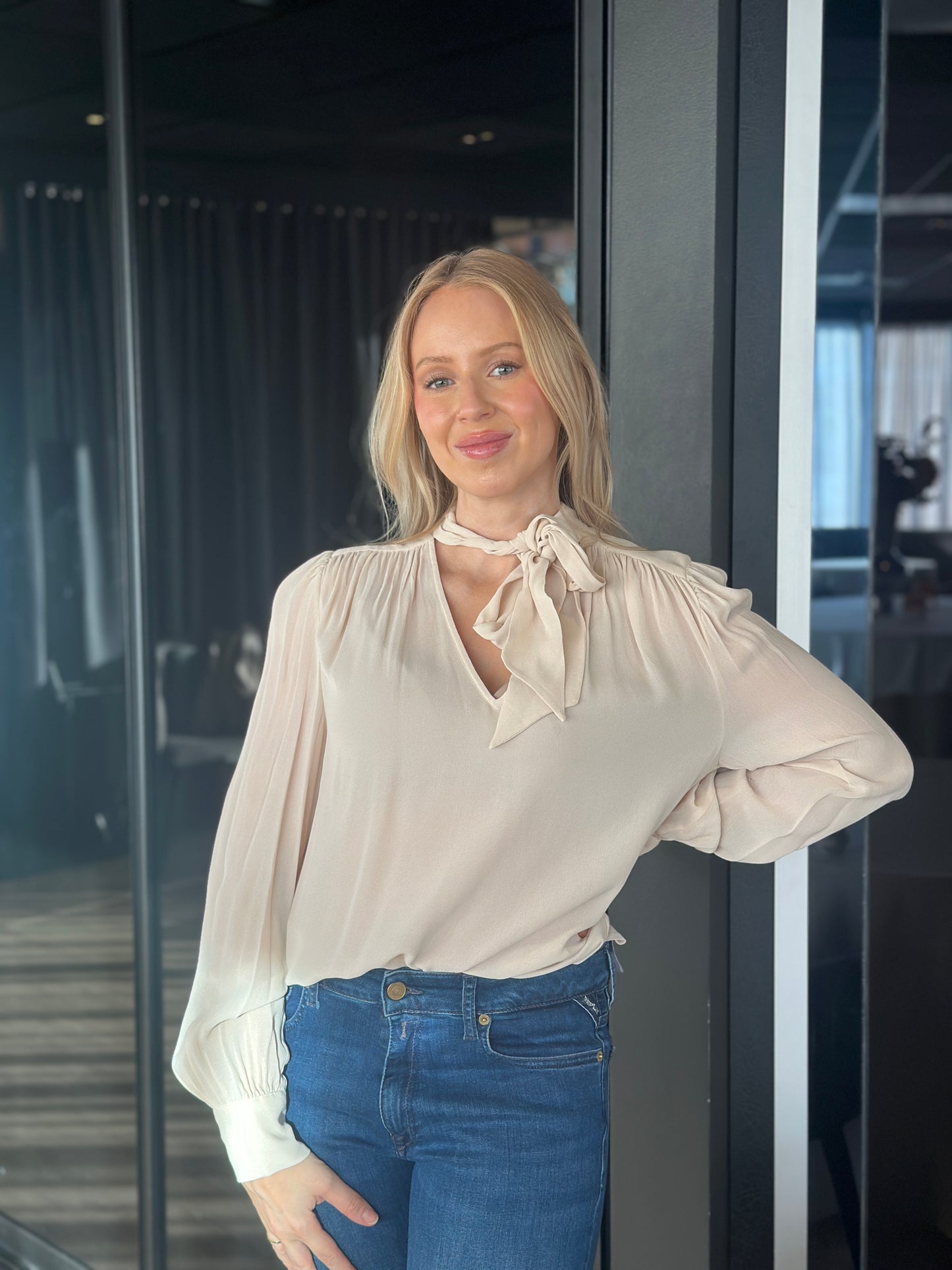 SOPHIA BLOUSE CREME