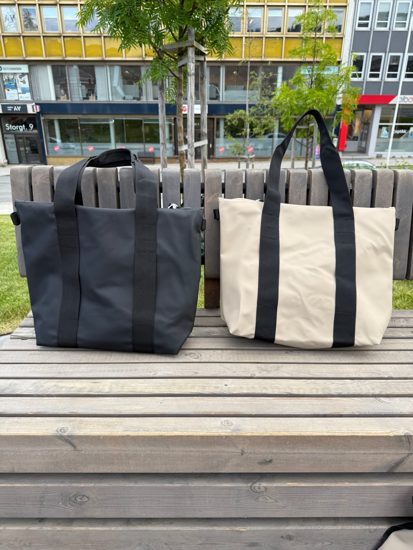TOTE BAG MINI W3 BEIGE