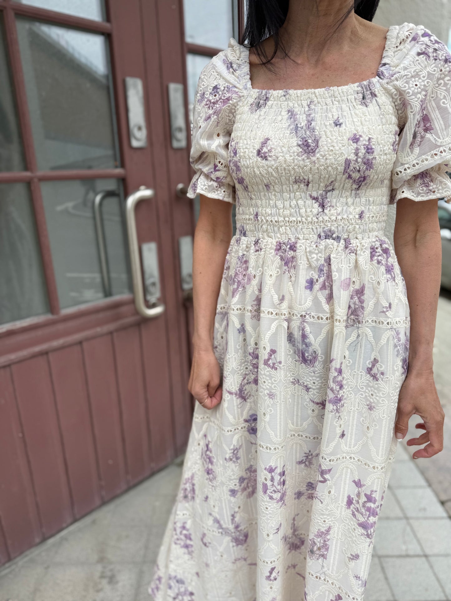 STARLIE MIDI DRESS LAVENDER LOVE