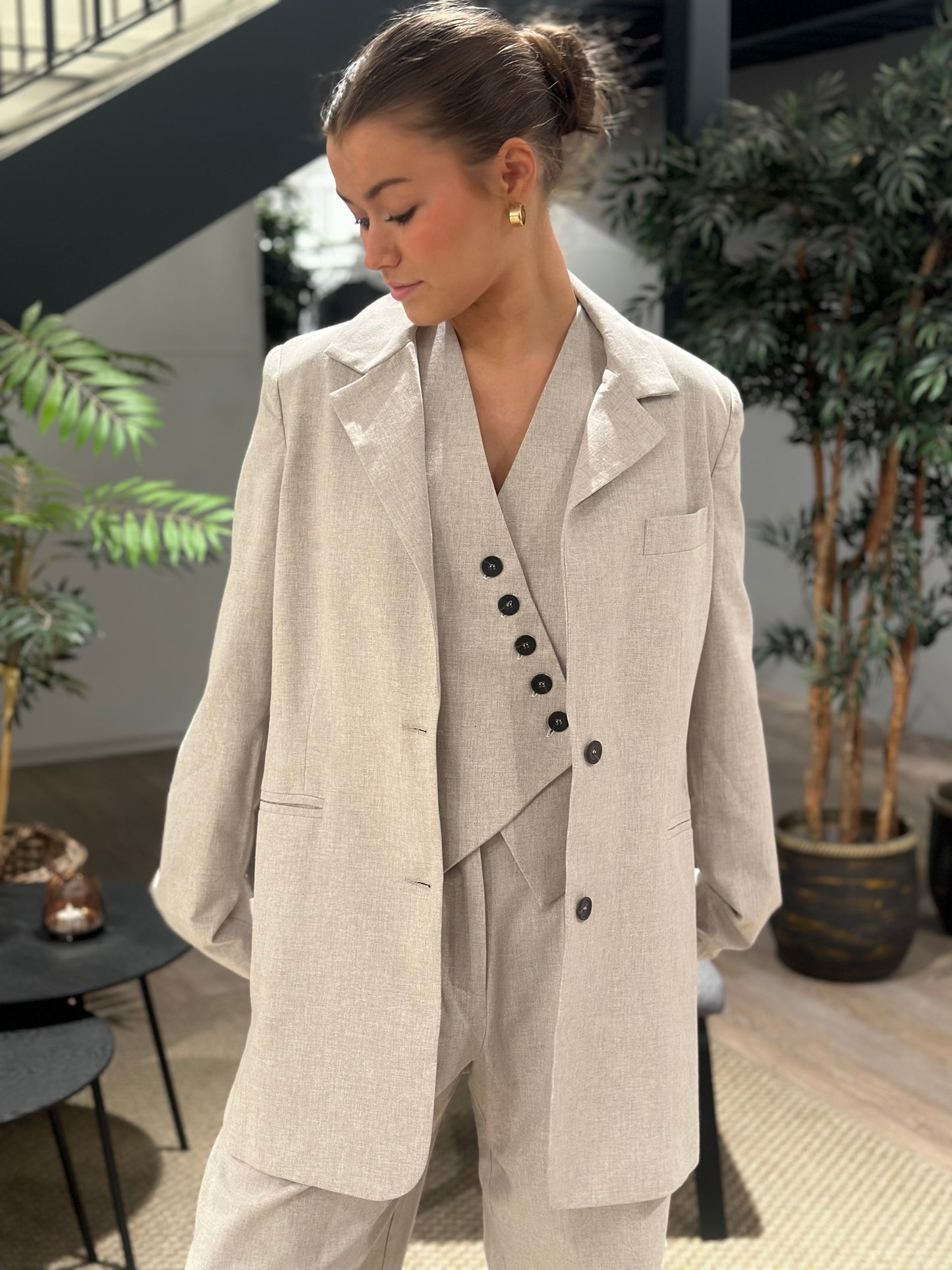Very Cream Blazer