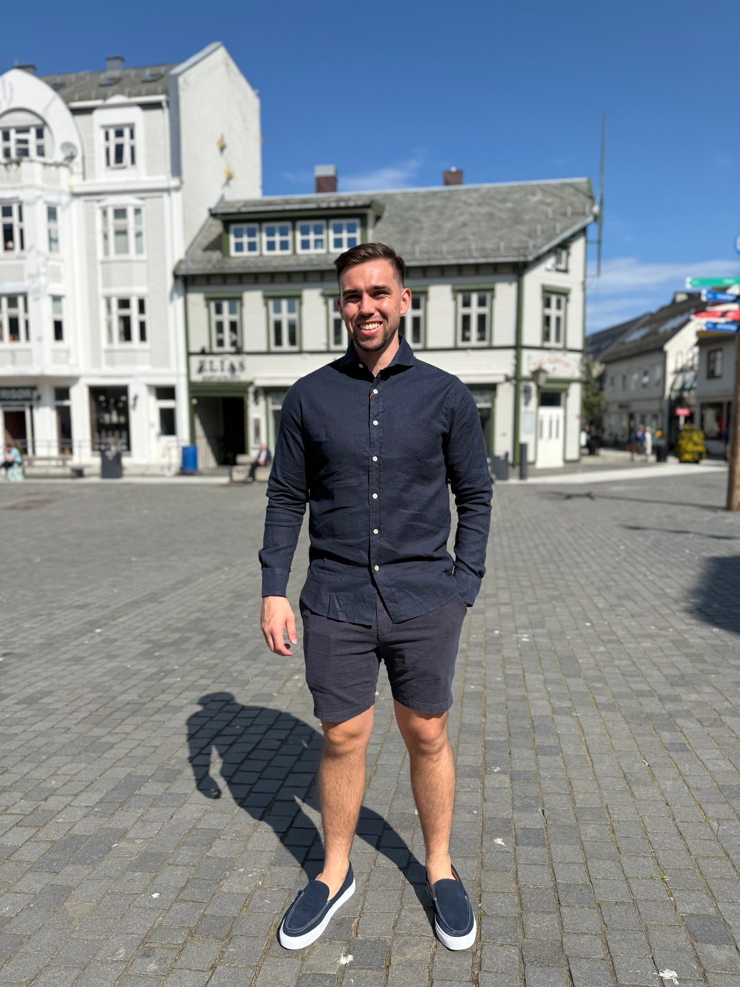 SAMOS SHORT NAVY