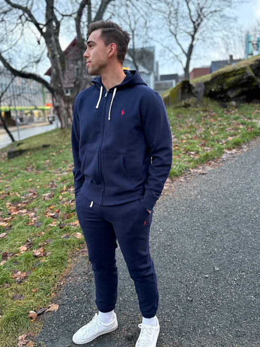 THE RL FLEECE SWEATPANT NAVY