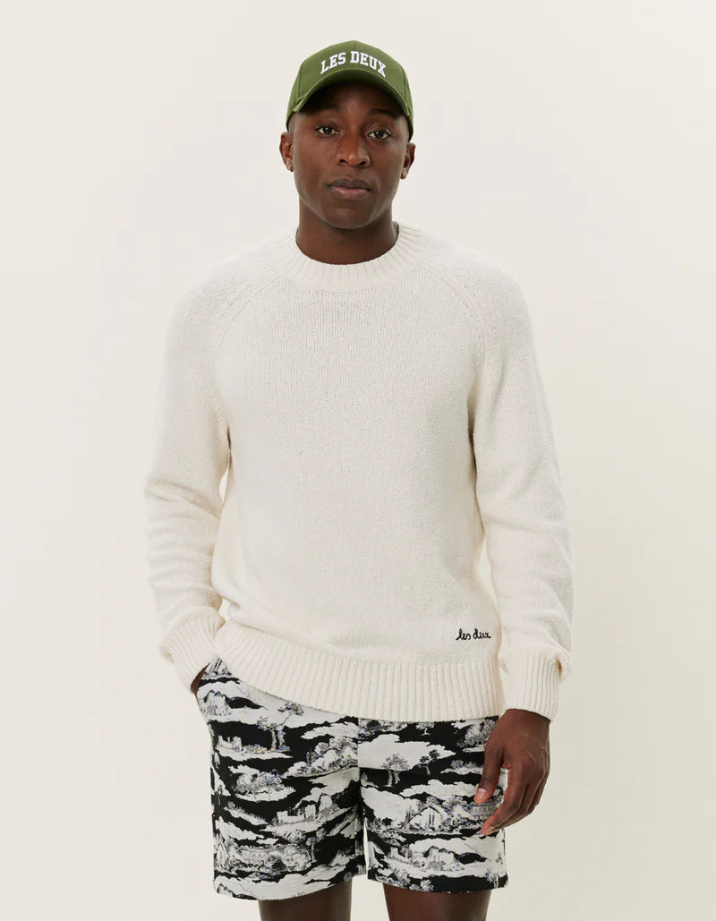BRAD ROUNDNECK KNIT IVORY