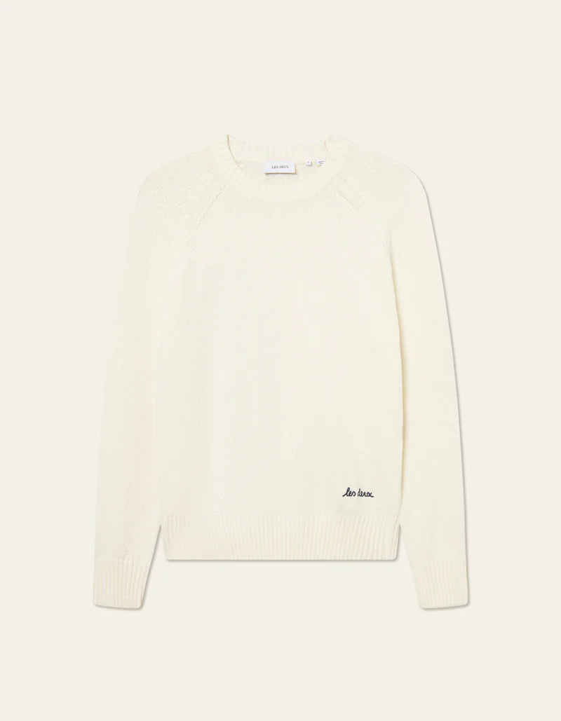 BRAD ROUNDNECK KNIT IVORY