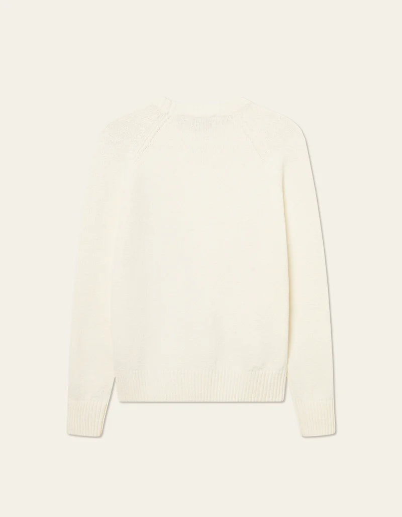 BRAD ROUNDNECK KNIT IVORY