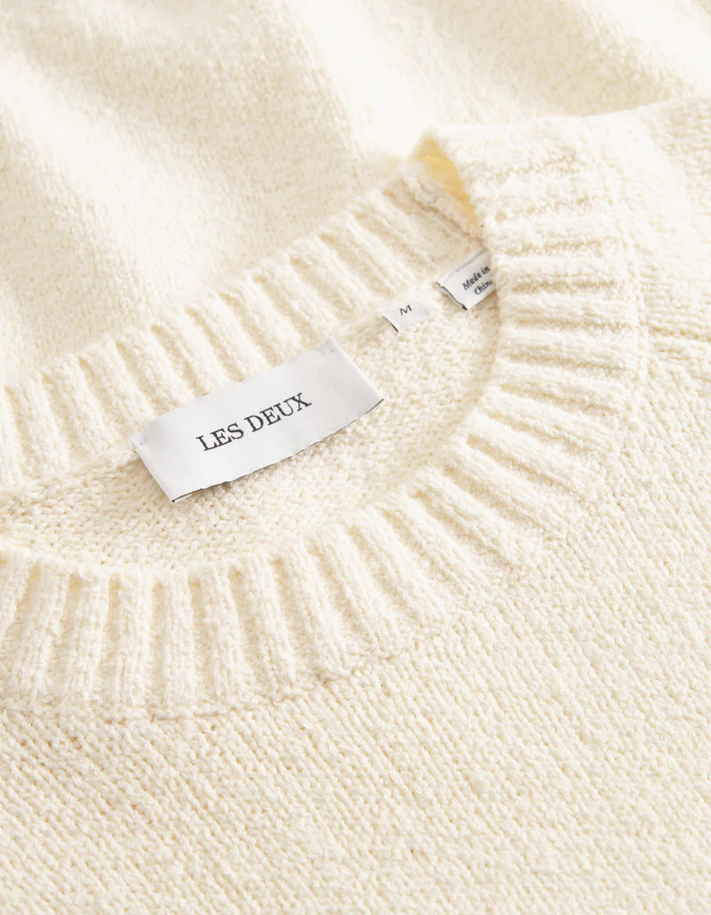 BRAD ROUNDNECK KNIT IVORY