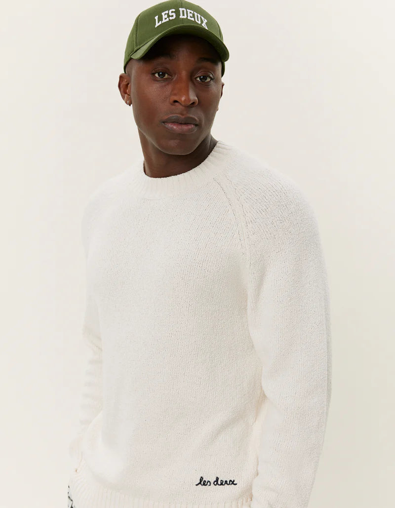 BRAD ROUNDNECK KNIT IVORY