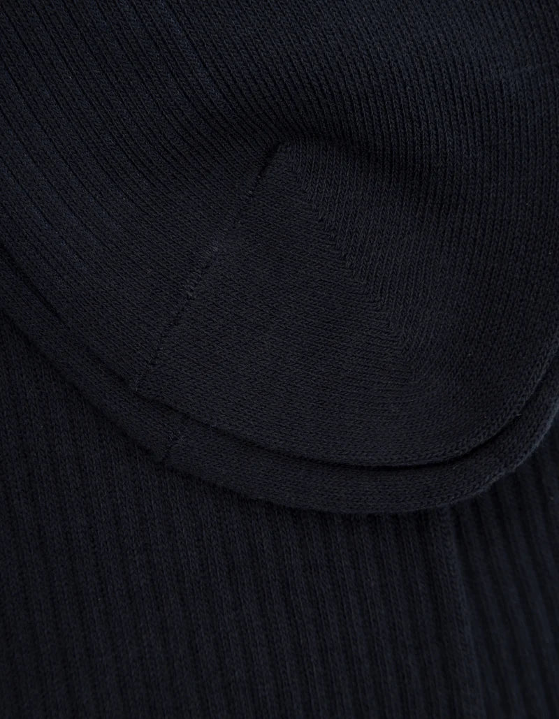 BRODY RIB SOCKS 2-PACK DARK NAVY/MUSTARD YELLOW