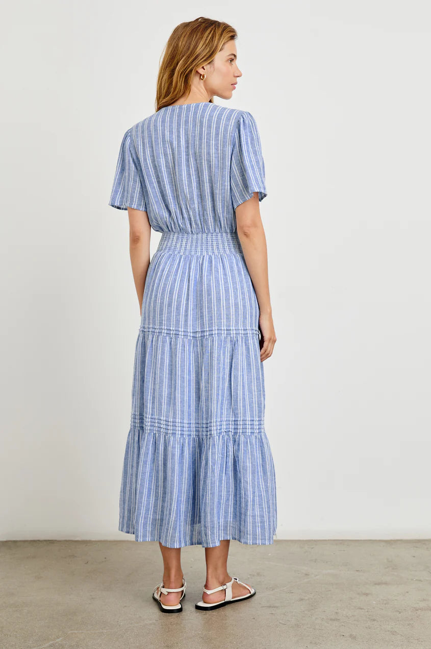 CANNES DRESS LAKE VIEW STRIPE