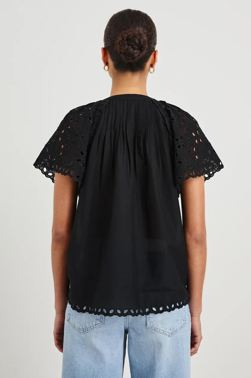 CERISE TOP BLACK