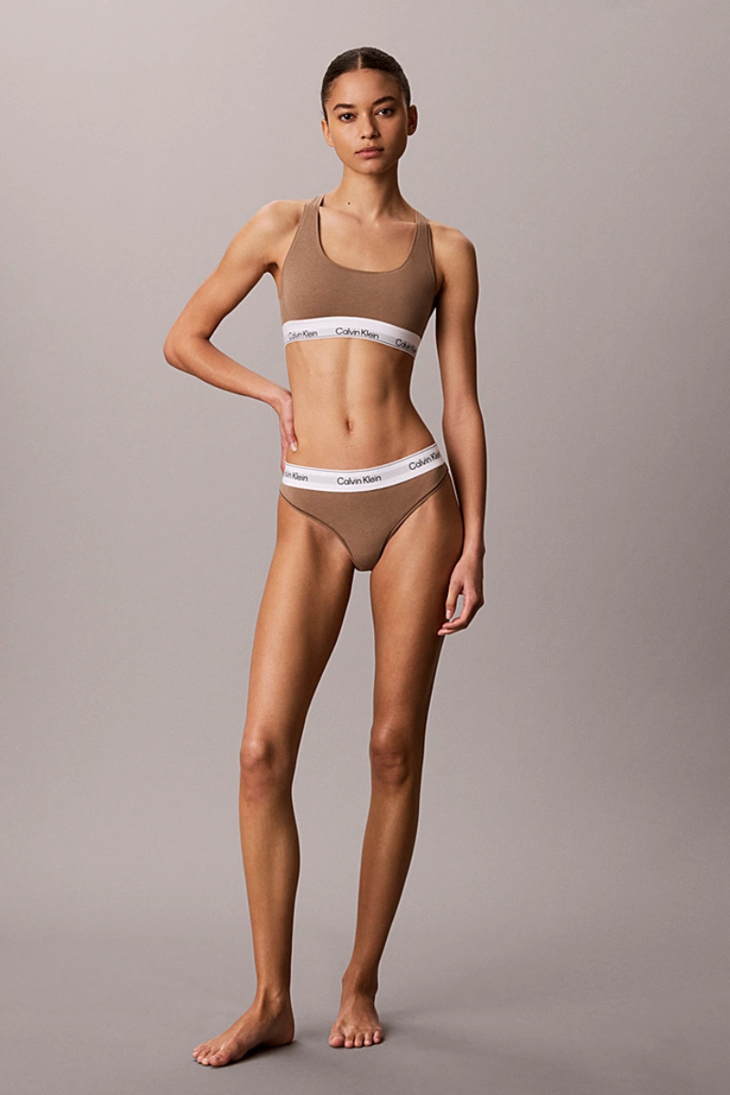 ICON COTTON MODAL THONG SOFT MOCHA