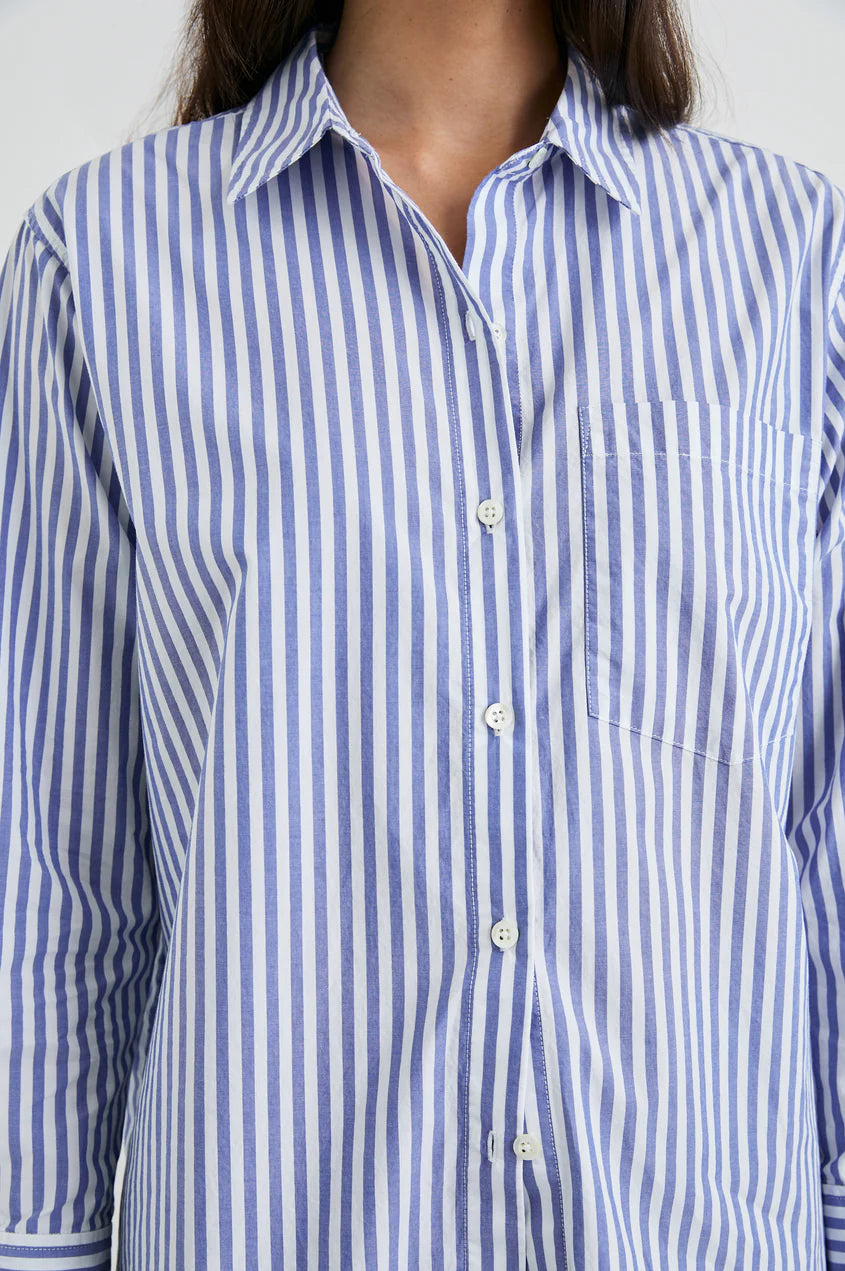 ELSA SHIRT MARINER WHITE STRIPE