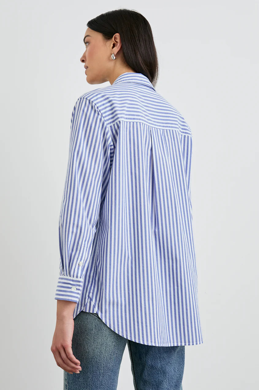 ELSA SHIRT MARINER WHITE STRIPE
