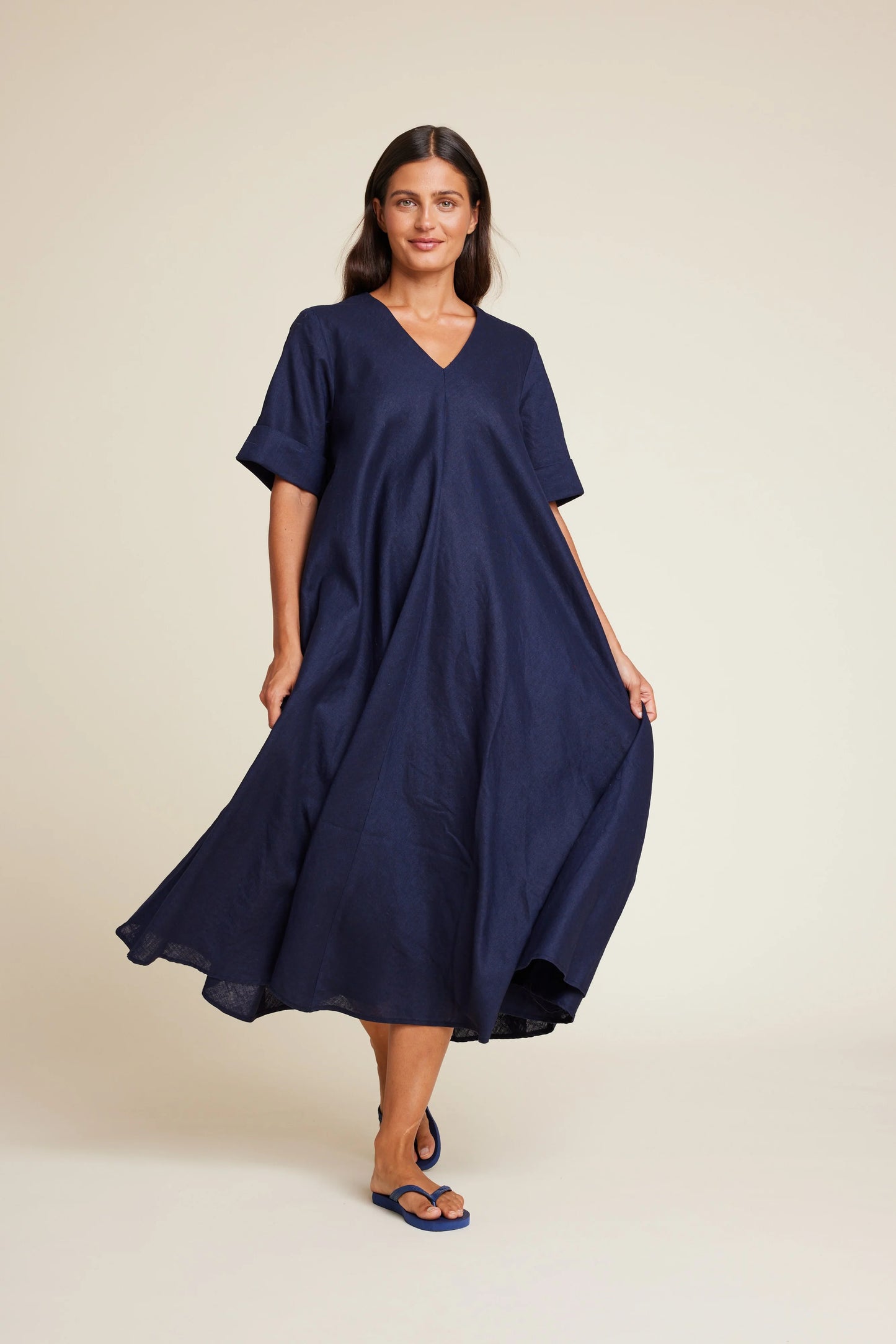 EVA 25 DRESS BLUE