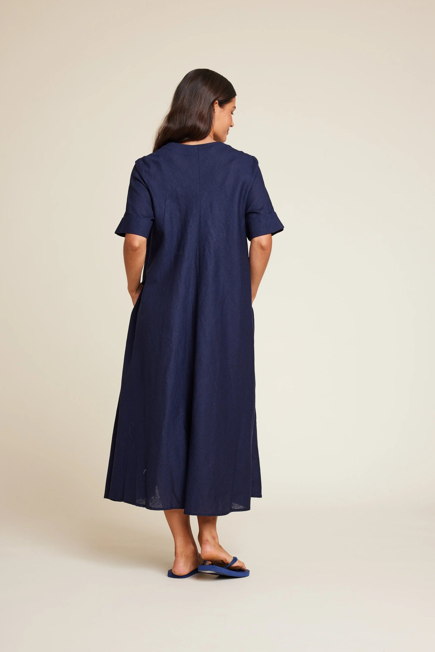EVA 25 DRESS BLUE