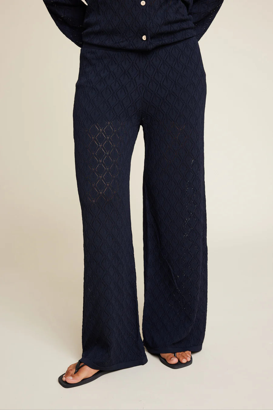 HOLMES TROUSERS BLUE-BLACK